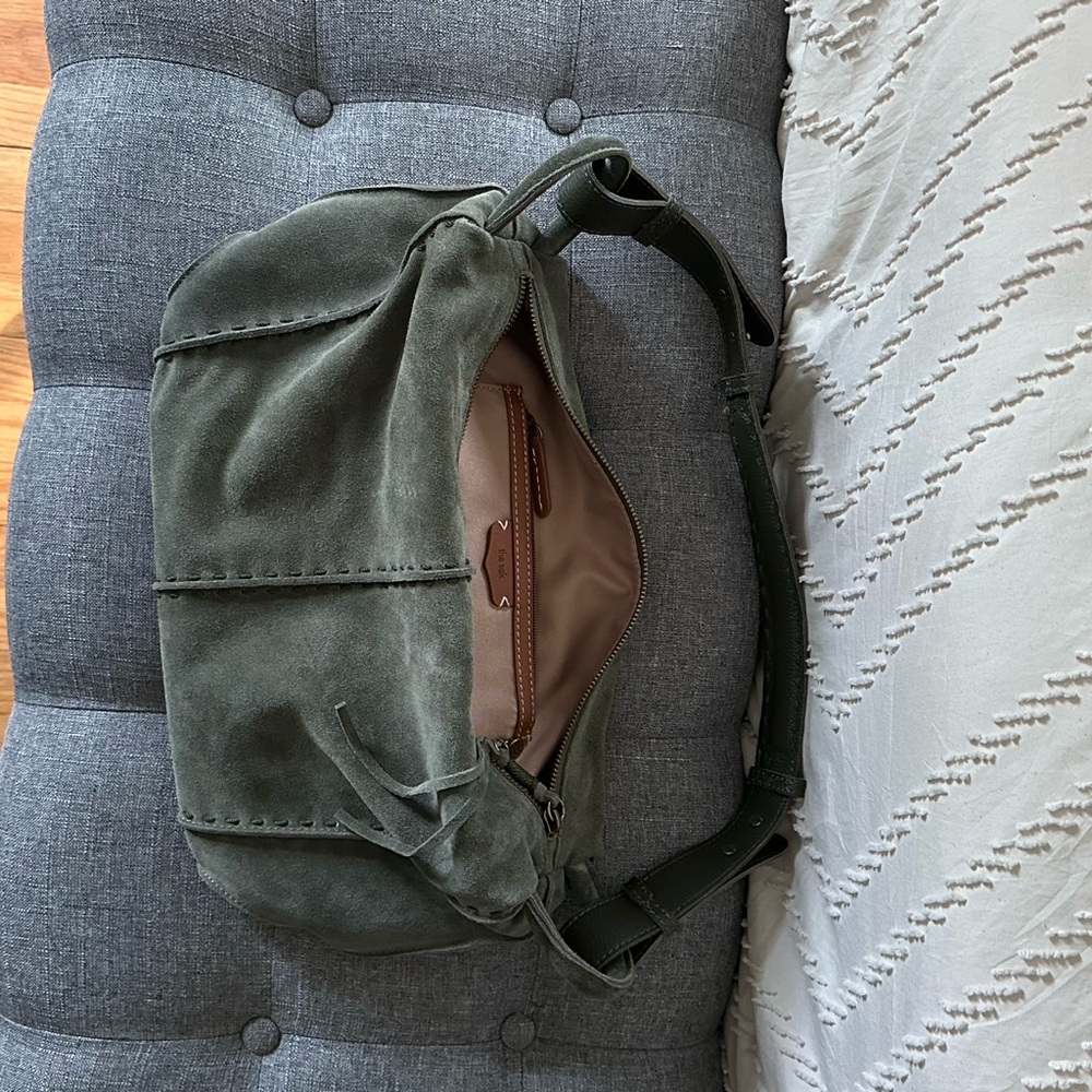 •NEVER USED• The Sak Los Feliz Moss Suede Hobo Bag - Picture 5 of 11